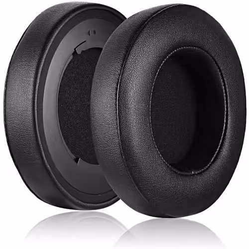 Oreillettes de Remplacement pour Casque Razer Kraken Pro V2,Razer Kraken 7.1 V2, Cuir Protéiné et mousse à mémoire de forme (Noir)