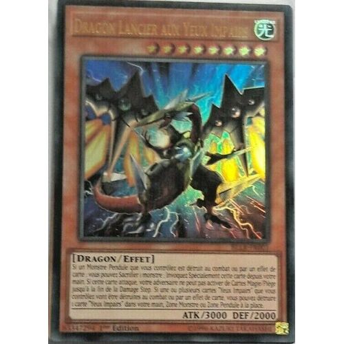 Dragon Lancier Aux Yeux Impairs Bllr Ultra Rare Neuve