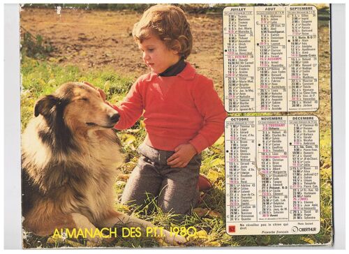 Almanach Des Ptt 1980