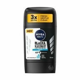 Nivea - Men Black & White Invisible Fresh - Tuhý Antiperspirant 50ml 