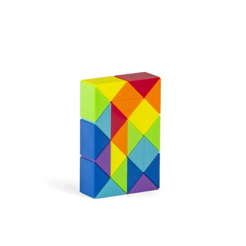 Dingsheng 24 Et 36 48 60 72 Segments Règle Magique Serpent Multicolore Puzzle 3d Fidget Gam Fidget Cube Twist Transformable Puzzle Pour Enfant