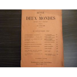 Revue Des Deux Mondes 24 Du 15 Décembre 1941