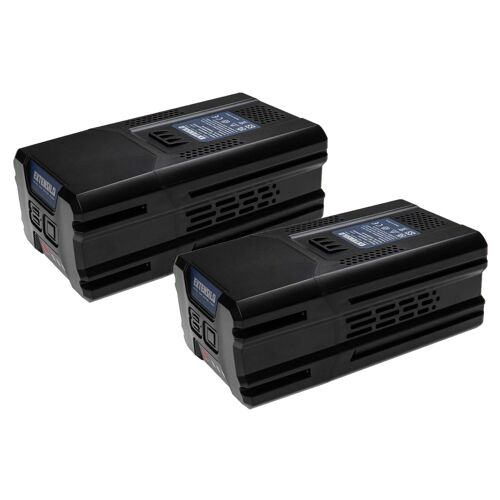 EXTENSILO 2x Batterie compatible avec Stiga Multiclip Pro 50 S AE outil de jardinage cisaille (5Ah, 80V, Li-ion)