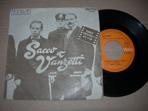 Bande Originale Du Film Sacco Et Vanzetti _ La Ballata Di Sacco E Vanzetti / Here's To You