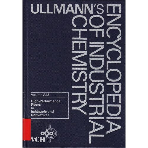 High-Performance Fibers To Imidazole And Derivatives, Volume A13, Ullmann's Encyclopedia Of Industrial Chemistry, 5th Edition