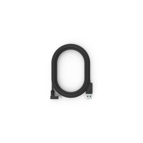 Huddly - Câble USB - USB type A (M) pour USB-C (M) incliné - USB 3.1 Gen 1 - 5 m - noir