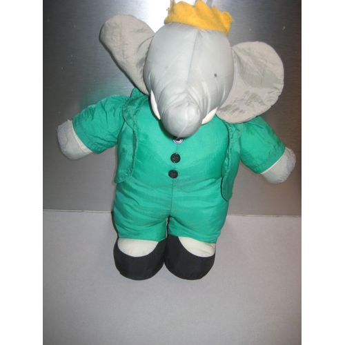 Peluche doudou Babar Buckingham Toys Ltd 38 cm