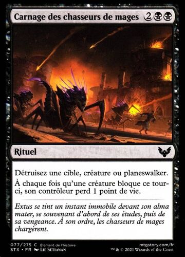 Carnage Des Chasseurs De Mages - Mtg - Strixhaven - C - 77/275