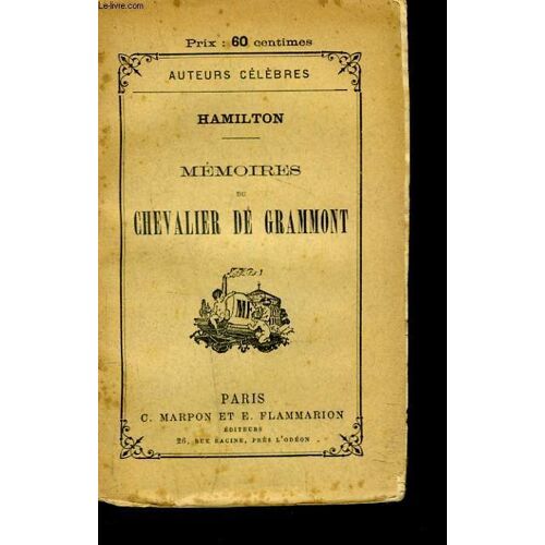 Memoires Du Chevalier De Grammont