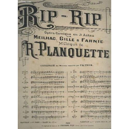 Rip - Rip - N°3 : Air Pour Chant + Piano.