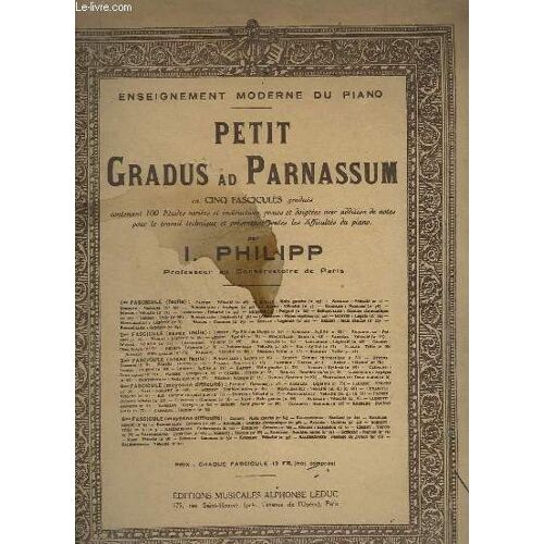 Petit Gradus Ad Parnassum - Piano.