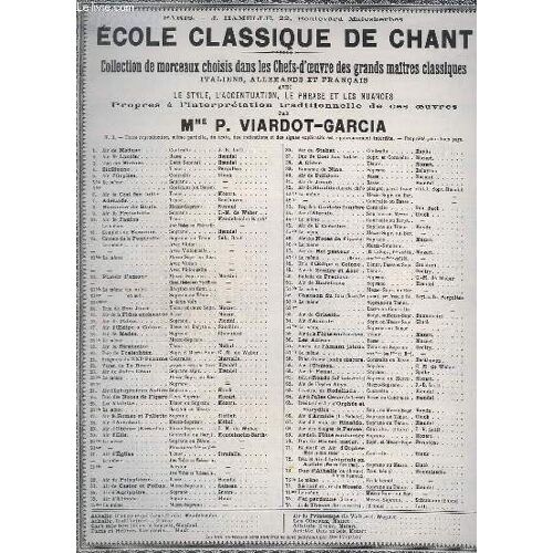 Recitatif Et Air Du Messie - Recitatif : Air Du Bon Pasteur - Piano + Chant.
