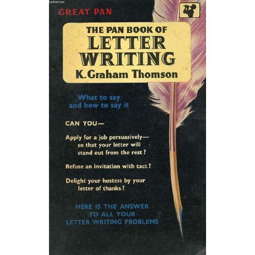 The Pan Book Of Letter Writing