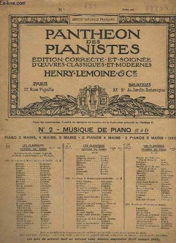 Polonaises Pour Piano - N°455 : Op.26 En Ut Mineur + En Mi Mineur.