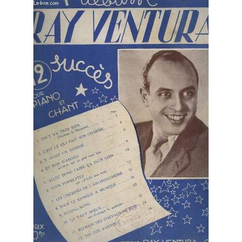 12 Succes Pour Piano Et Chant - 1° Album - Tout Va Tres Bien + C'est Ce Qui Fait Son Charme + Y Avait Un Homme + Et Puis D'abord + Allez Donc Faire Ca Plus Loin + Vous Permettez + Les ...