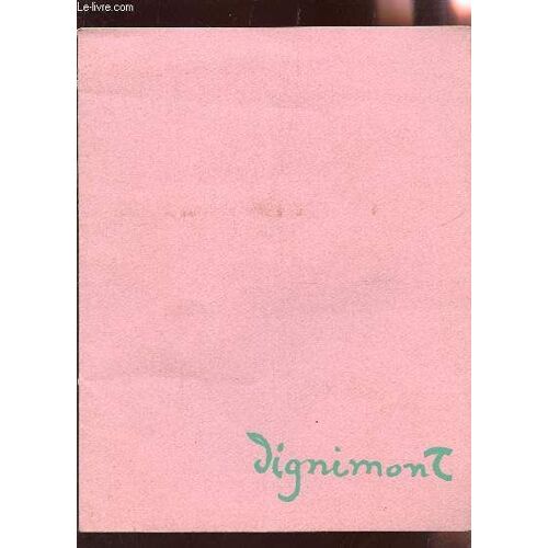 Andre Dignimont - Illustratueur 1891-1965 - Mars 1967.