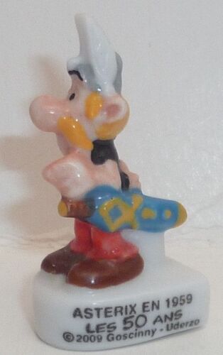 Fève Brillante = Astérix En 1959 , De La Série Les 50 Ans D'astérix De 2009, De Goscinny Et Uderzo -