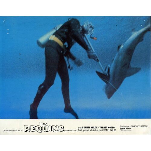 Les Requins - Sharks' Treasure: Jeu B De 6 Photos D'exploitation Cinématographique - Format 21x27 Cm - De Et Avec Cornel Wilde, Yaphet Kotto, John Neilson, Cliff Osmond, David Canary -1975