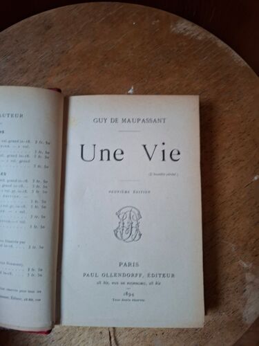 Maupassant - Une Vie