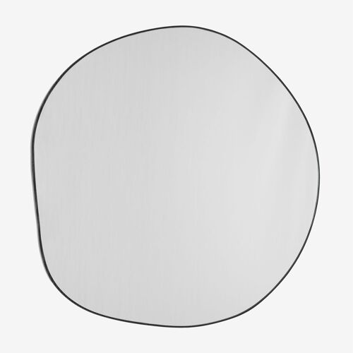 Miroir mural MDF (60x60 cm) Nonceva Noir