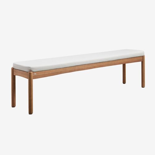 Banc De Jardin En Bois D'eucalyptus Aderyn Bois Naturel