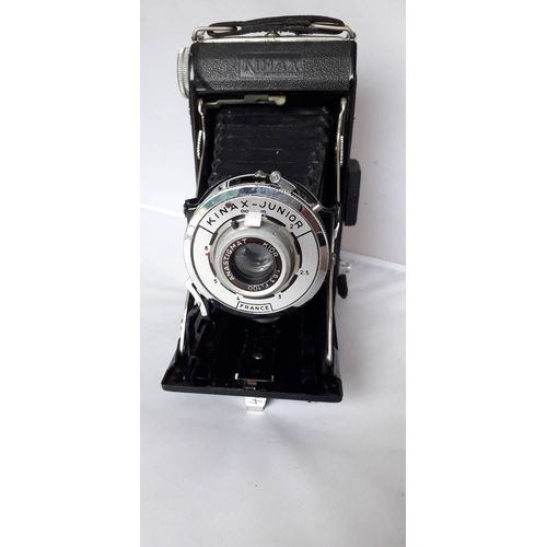 APPAREIL PHOTO KINAX JUNIOR FODING FRANCE objectif KIOR 100mm F6.3