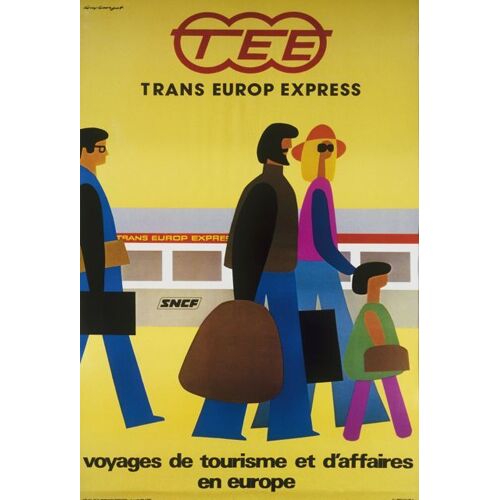 Affiche Trans Europe Express