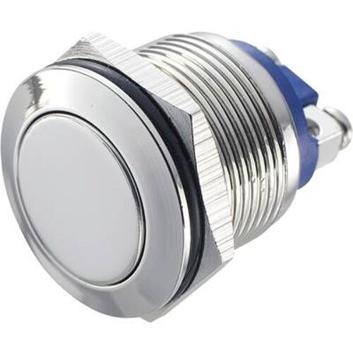 Bouton-poussoir anti vandalisme TRU COMPONENTS GQ 19F-N 701268 48 V/DC 2 A 1 x Off/(On) IP65 à rappel 1 pc(s)