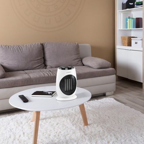 Chauffage Soufflant Céramique 1100w 1800w Blanc