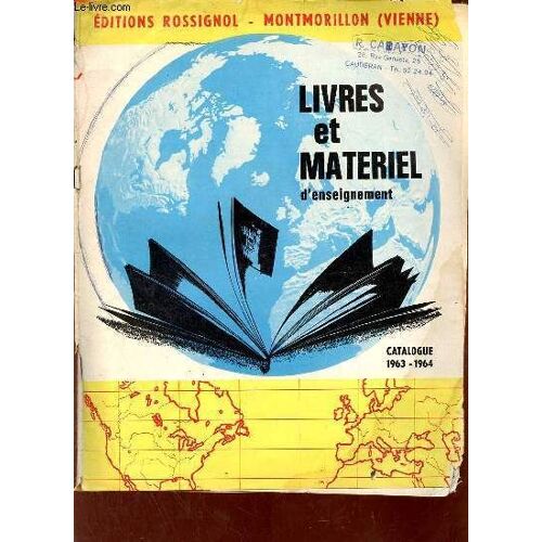 Livres Et Matériel D Enseignement - Catalogue 1963-1964.