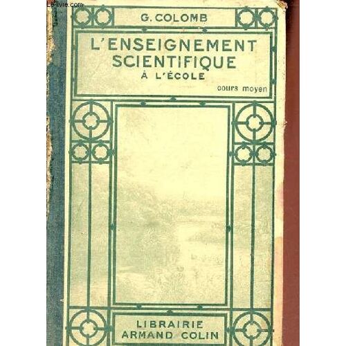 L Enseignement Scientifique À L École Cours Moyen.