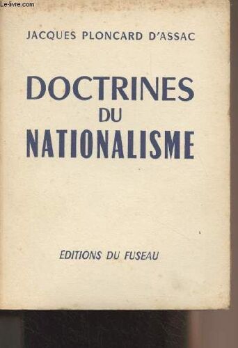Doctrines Du Nationalisme