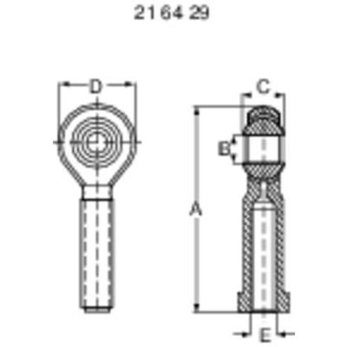 Tête Sphérique Avec Filetage Intérieur Modelcraft Tsf 10 M10 Acier 1 Pc(S)-Modelcraft