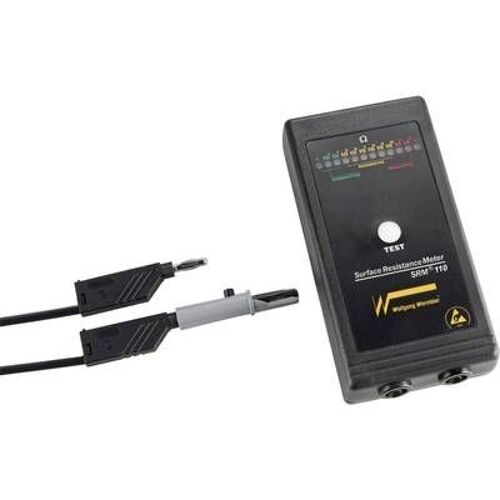 Set d'appareil de test antistatique (ESD) Wolfgang Warmbier 7100.SRM110.A résistance de surface, résistance de fuite sac