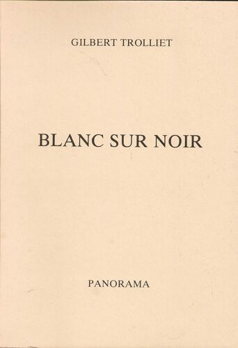 Blanc Sur Noir