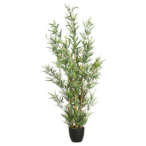 Plante Artificielle "Bambou" 126cm Vert