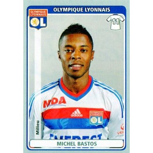 Michel Bastos Panini 2013 Olympique Lyonnais N°222