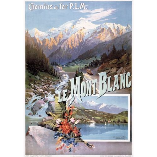 Affiche Mont Blanc