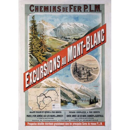 Affiche Mont Blanc