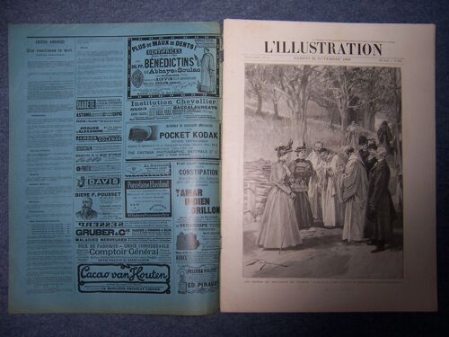 L'illustration 3804 Reines De Hollande En France  Inondations  Caran D'ache  Familistere De Guise