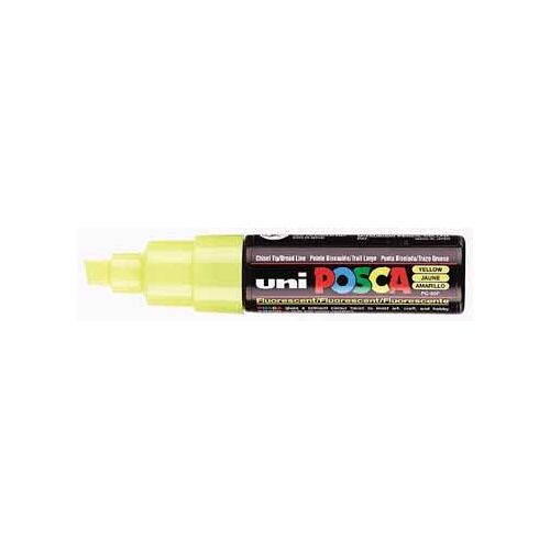 Uni-Ball Marqueur Peinture À L'eau Posca Pc-8k Jaune Fluo 1 Unité(S)