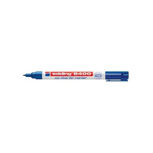 Edding Marqueur Permanent Pour Cd/Dvd/Bd E-8400 Bleu 10 Unité(S)