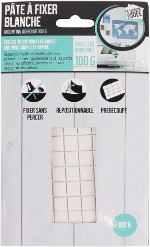 Pâte à fixe (100 Gr) adhésif collage pastilles création glu