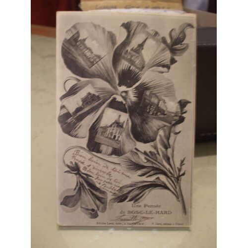 Bosc-Le-Hard (76) Carte Postale Ancienne Nb 14/9 Cm