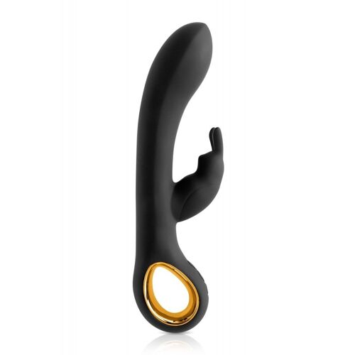 My Duchess Rabbit Vibromasseur Usb Stimulateur Silicone Clitoris Femme Noir Noir