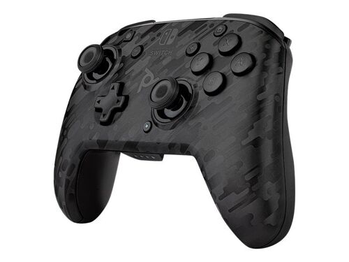 Manette PDP Faceoff Wireless Deluxe Controller Sans fil Noir Performance Designed Products pour ,Nintendo Switch