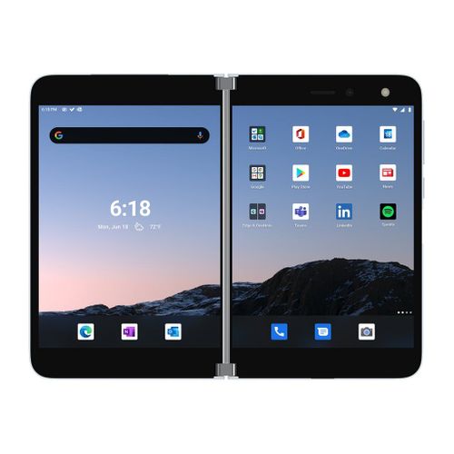Microsoft Surface Duo 256 Go Double SIM Gris glacier