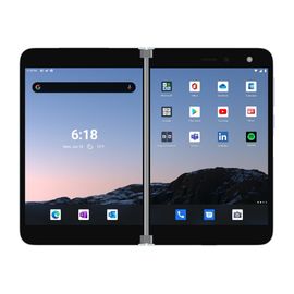 Microsoft Surface Duo 256 Go Double SIM Gris glacier