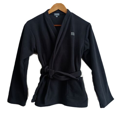 Veste Polaire Gris Anthracite. Style Kimono. Cfk. Country For Kids. Taille 12 Ans