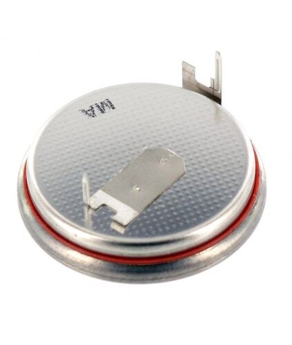 Pile lithium 3V CR2450FH + 2 picots horizontaux